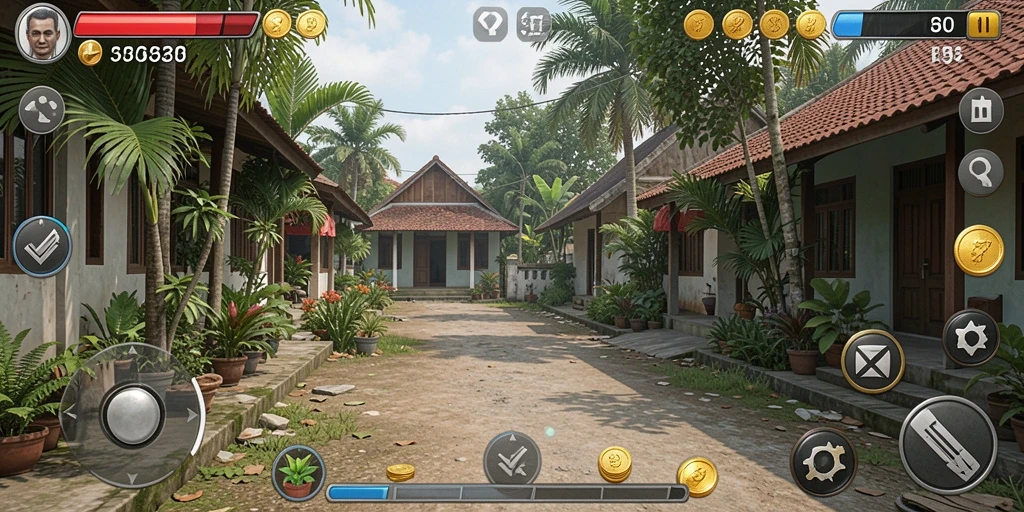Screenshot memperlihatkan mode permainan kompetitif yang seru.
