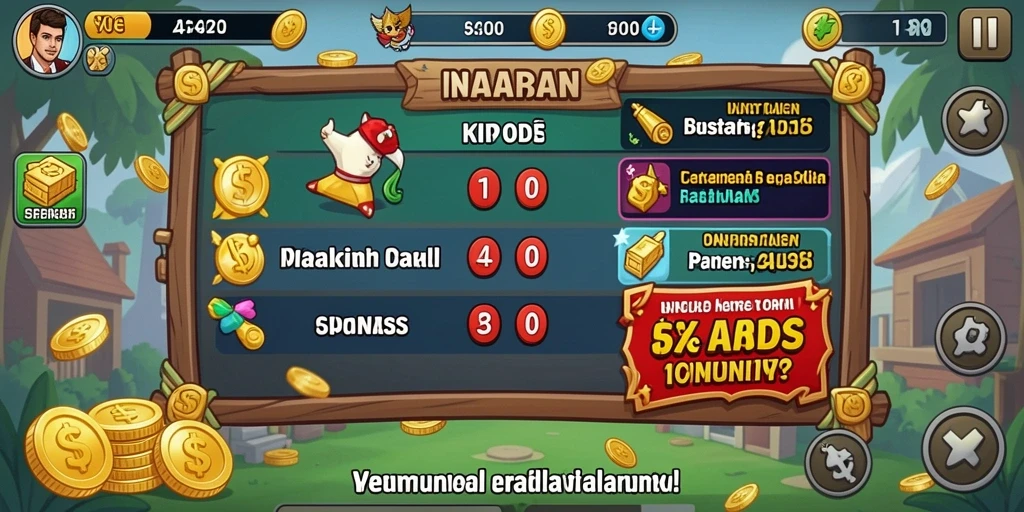 Sistem hadiah yang menguntungkan untuk pemain.