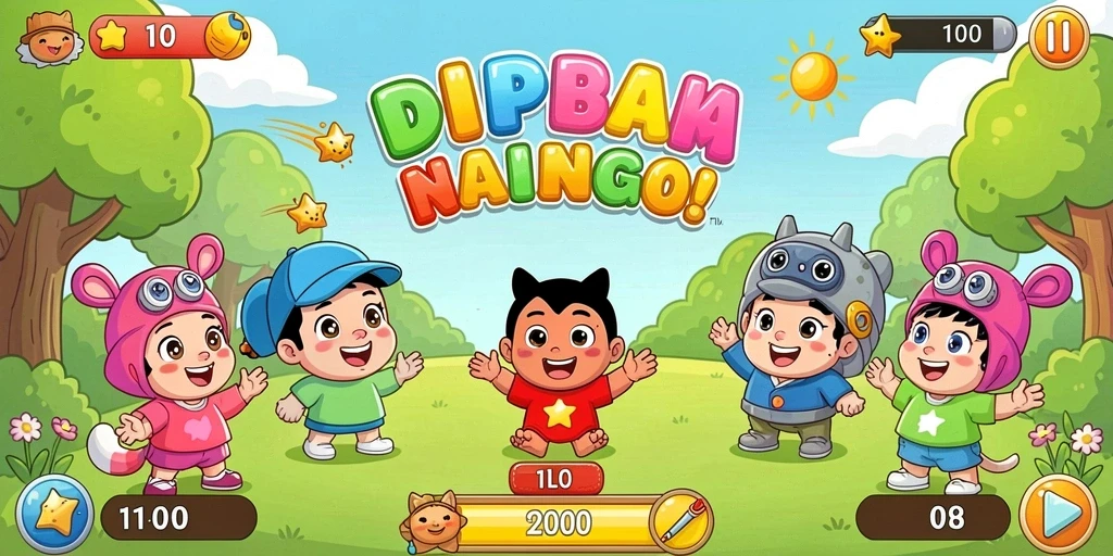 Tangkapan layar memperlihatkan momen seru saat bermain multiplayer.