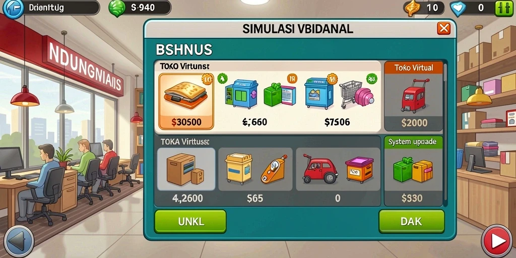 Sistem reward yang menarik untuk pemain aktif.