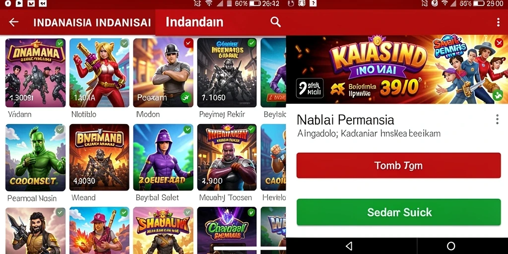 Momen mendebarkan dari aksi gameplay seru.