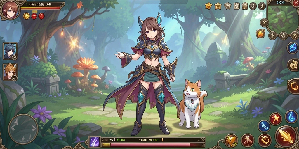 Gambar ketiga menunjukkan mode multiplayer yang seru.